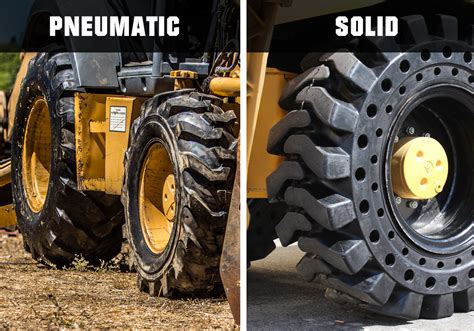 solid vs pneumatic tires